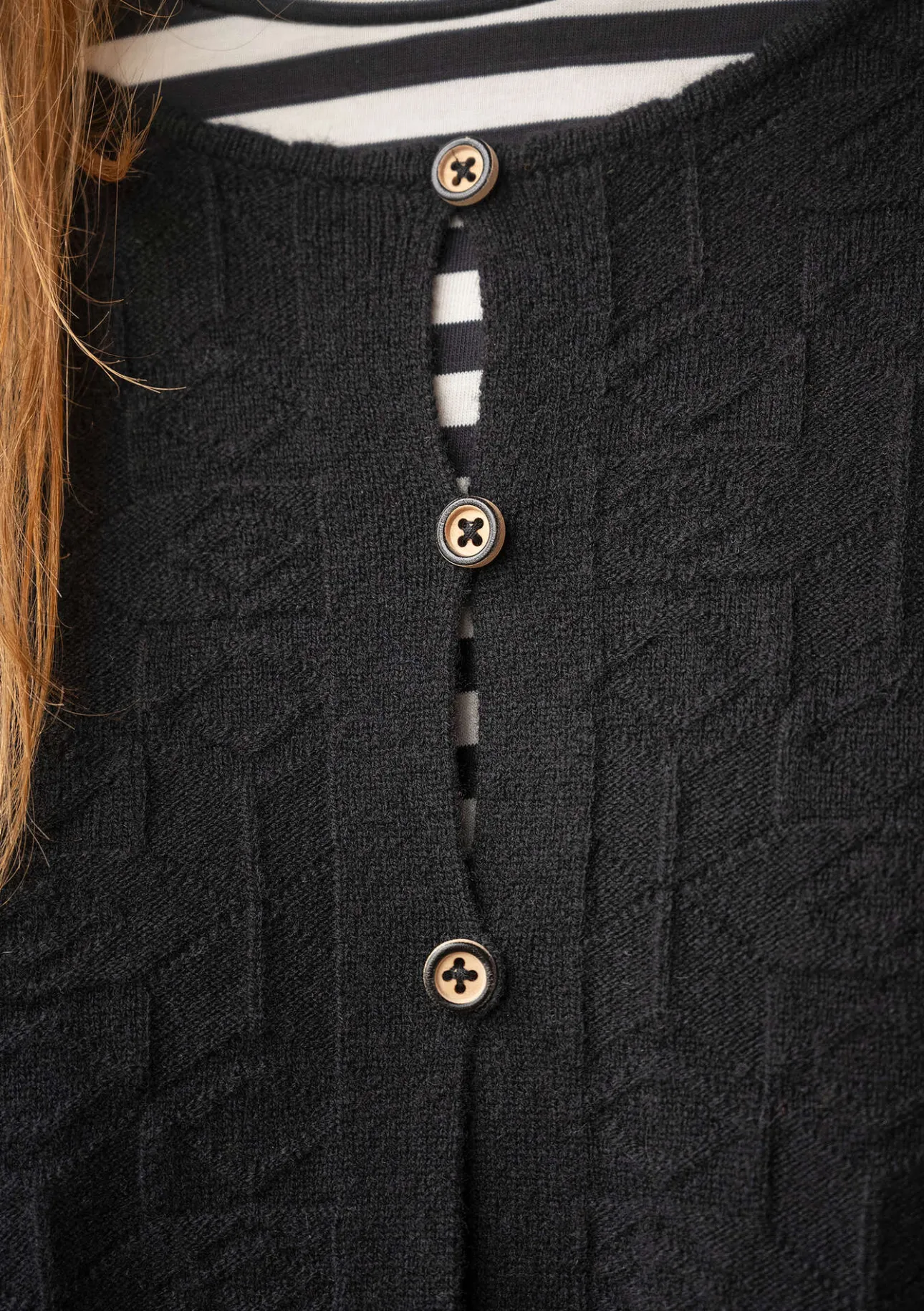 Gudrun Sjödén Strickjacke „Nova“ aus Lammwolle> Strickjacken