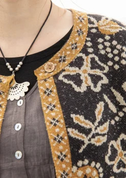 Gudrun Sjödén Strickjacke „Rashmi“ aus Bio-Baumwolle><noscript><img width=