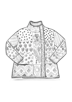 Gudrun Sjödén Strickjacke „Viktoria“ aus Baumwolle/Lammwolle><noscript><img width=