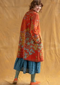 Gudrun Sjödén Strickmantel „Saga“ aus Recycling-Wolle> Jacken & Mäntel|Strickjacken