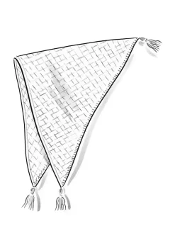 Gudrun Sjödén Strickschal aus Lammwolle/ Recycling-Wolle><noscript><img width=