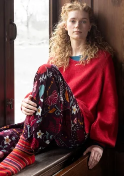 Gudrun Sjödén Stricktunika „Vinternatt“ aus Bio- und Recycling-Baumwolle/Alpakawollgemisch><noscript><img width=
