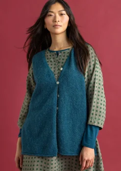 Gudrun Sjödén Strickweste aus Alpakagemisch><noscript><img width=