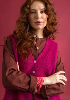 Gudrun Sjödén Strickweste aus Alpakagemisch><noscript><img width=