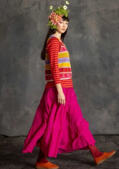 Gudrun Sjödén Strickweste „Klara“ aus Bio-/Recycling-Baumwolle><noscript><img width=
