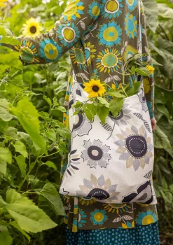 Gudrun Sjödén Tasche „Sunflower“ aus Öko-Baumwolle/Leinen> Taschen