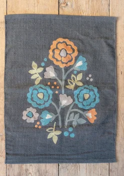 Gudrun Sjödén Teppich „Wild rose“ aus Bio-Baumwolle> Teppiche|Heimtextilien
