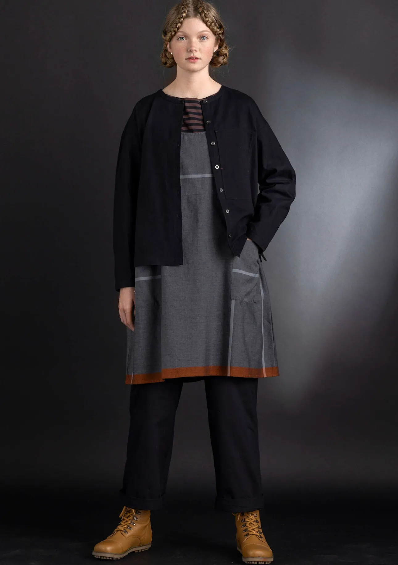 Gudrun Sjödén Twillbluse aus Bio-Baumwolle> Pullover & Shirts
