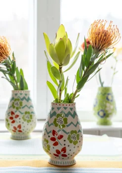 Gudrun Sjödén Vase „Wild rose“ aus Keramik> Geschirr|Dekoration & Accessoires