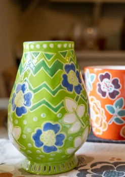 Gudrun Sjödén Vase „Wild rose“ aus Keramik> Dekoration & Accessoires|Geschirr