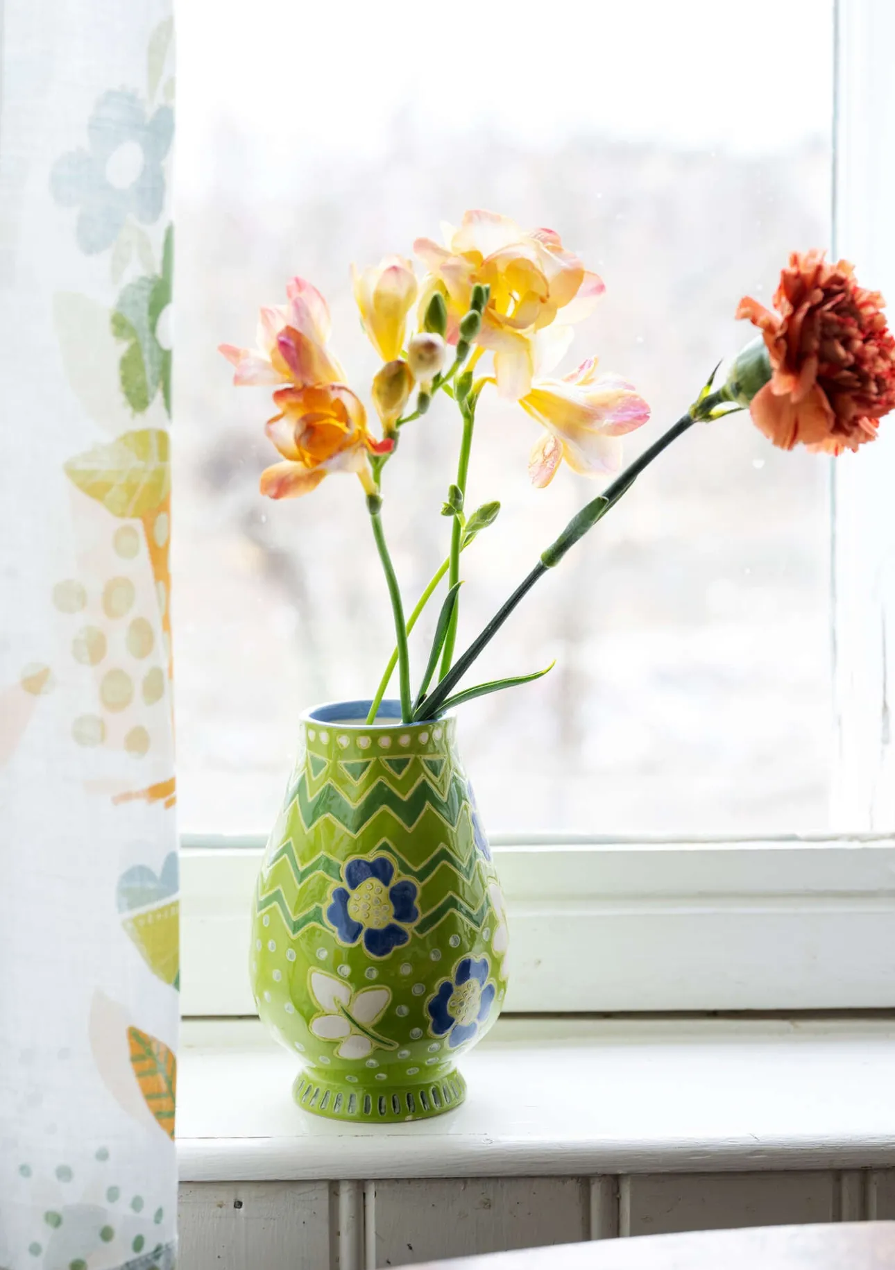 Gudrun Sjödén Vase „Wild rose“ aus Keramik> Dekoration & Accessoires|Geschirr