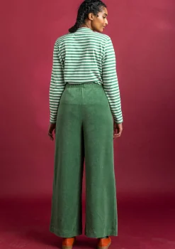 Gudrun Sjödén Velourshose aus Bio-Baumwolle/Recycling-Polyester> Hosen