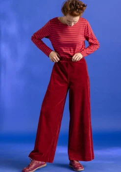 Gudrun Sjödén Velourshose aus Bio-Baumwolle/Recycling-Polyester> Hosen