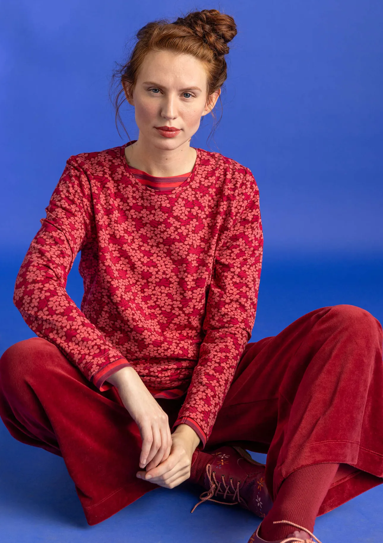Gudrun Sjödén Velourshose aus Bio-Baumwolle/Recycling-Polyester> Hosen