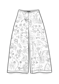 Gudrun Sjödén Velourshose „Fyrverkeri“ aus Bio-Baumwolle/Recycling-Polyester><noscript><img width=