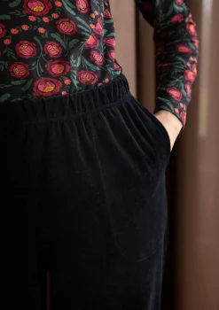 Gudrun Sjödén Velourshose „Nora“ aus Bio-Baumwolle/Recycling-Polyester> Hosen