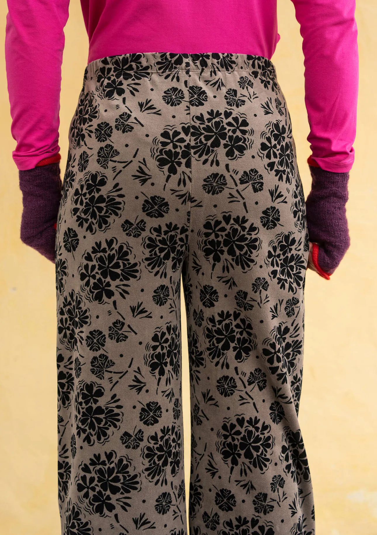 Gudrun Sjödén Velourshose „Selma“ aus Bio-Baumwolle/Recycling-Polyester> Hosen