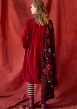 Gudrun Sjödén Velourskleid „Fyrverkeri“ aus Bio-Baumwolle/Recycling-Polyester> Kleider