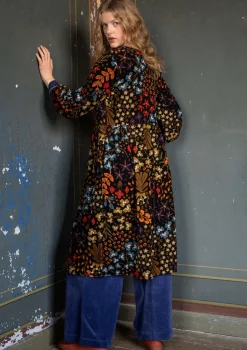 Gudrun Sjödén Velourskleid „Katla“ aus Bio-Baumwolle/Recycling-Polyester><noscript><img width=