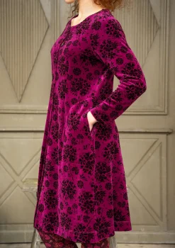 Gudrun Sjödén Velourskleid „Selma“ aus Bio-Baumwolle/Recycling-Polyester> Kleider