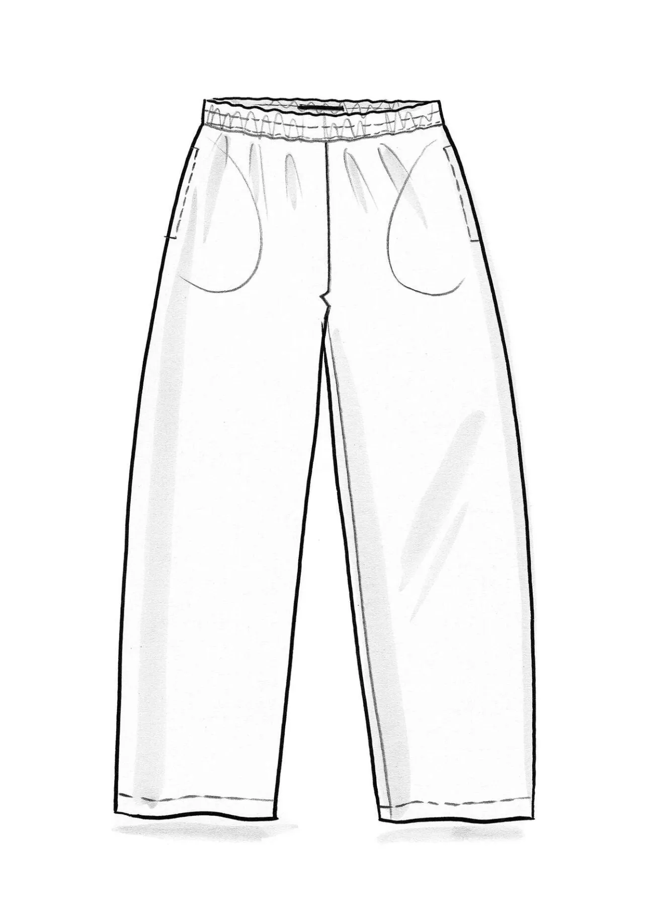 Gudrun Sjödén Webhose aus Bio-Baumwolle/Leinen> Hosen