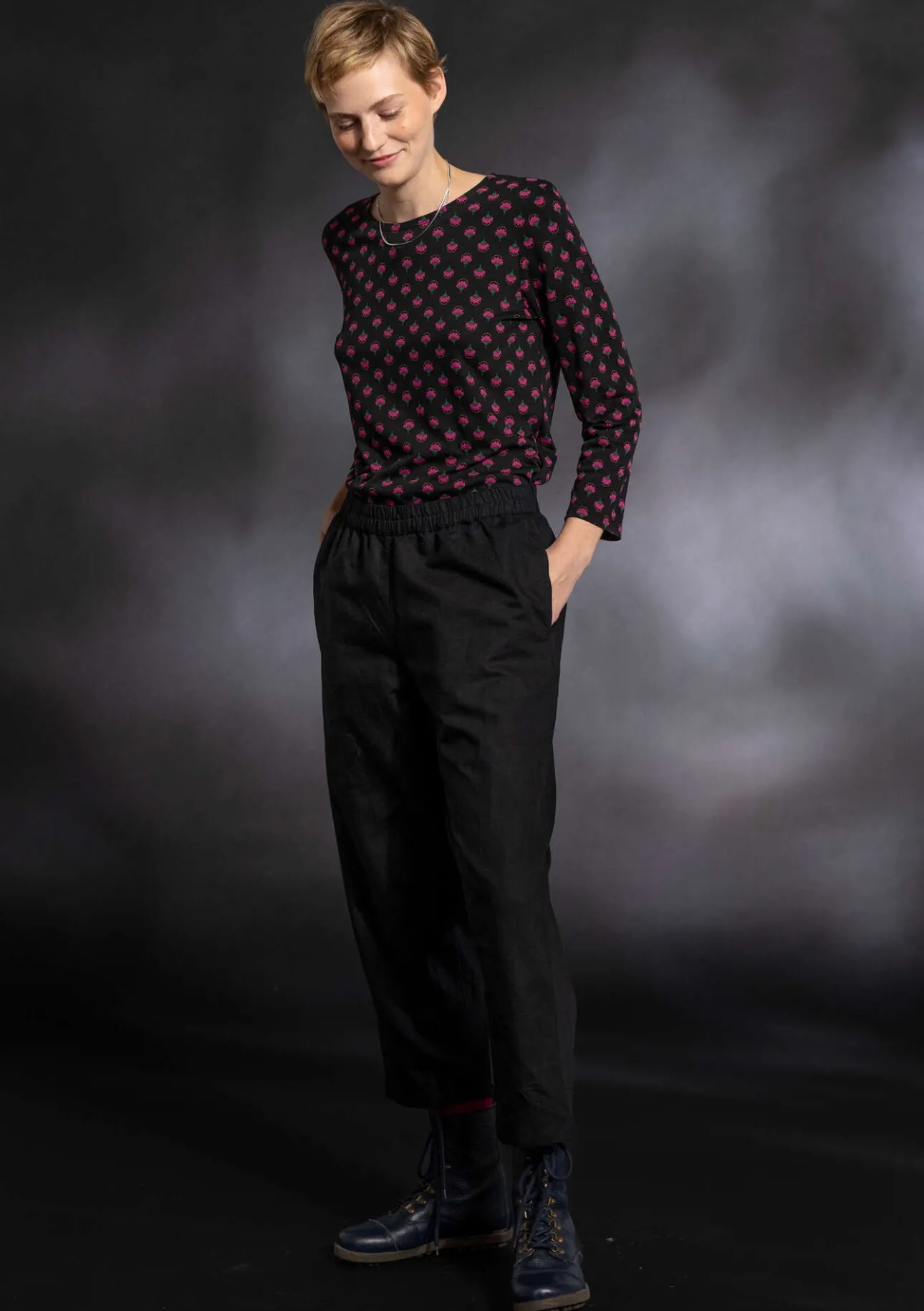 Gudrun Sjödén Webhose aus Bio-Baumwolle/Leinen> Hosen