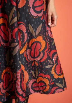 Gudrun Sjödén Webkleid „Great Rose“ aus Bio-Baumwolle/Seide><noscript><img width=