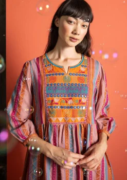 Gudrun Sjödén Webkleid „Jaipur“ aus Wolle/Baumwolle> Kleider