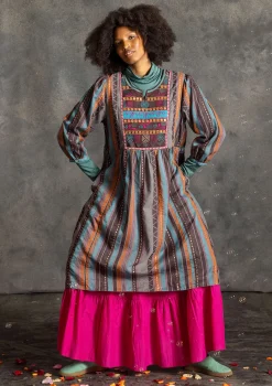 Gudrun Sjödén Webkleid „Jaipur“ aus Wolle/Baumwolle> Kleider