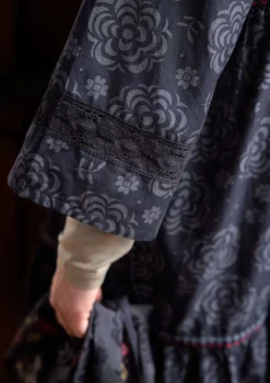 Gudrun Sjödén Webkleid „Kamelia“ aus Bio-Baumwolle/Seide><noscript><img width=