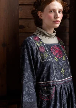 Gudrun Sjödén Webkleid „Kamelia“ aus Bio-Baumwolle/Seide><noscript><img width=