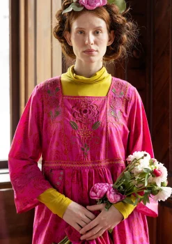 Gudrun Sjödén Webkleid „Kamelia“ aus Bio-Baumwolle/Seide> Kleider