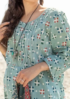 Gudrun Sjödén Webkleid „Neela“ aus Bio-Baumwolle> Kleider