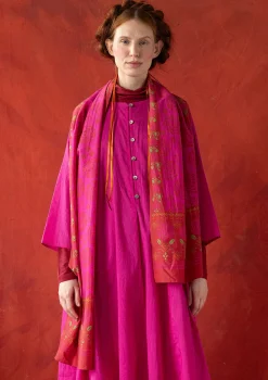 Gudrun Sjödén Webschal „Kamelia“ aus Bio-Baumwolle/Seide> Accessoires