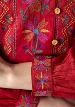 Gudrun Sjödén Webtunika „Wanja“ aus Bio-Baumwolle><noscript><img width=