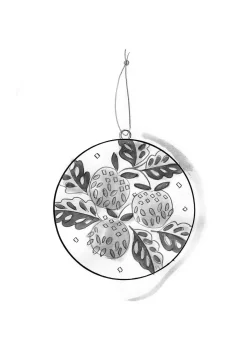 Gudrun Sjödén Weihnachtskugel „Gnistra“ aus Papiermaschee> Dekoration & Accessoires