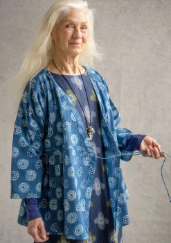 Gudrun Sjödén Wickelbluse „Clay“ aus Bio-Baumwolle> Blusen