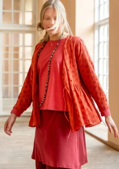Gudrun Sjödén Wickelbluse „Piccolo“ aus Leinen><noscript><img width=