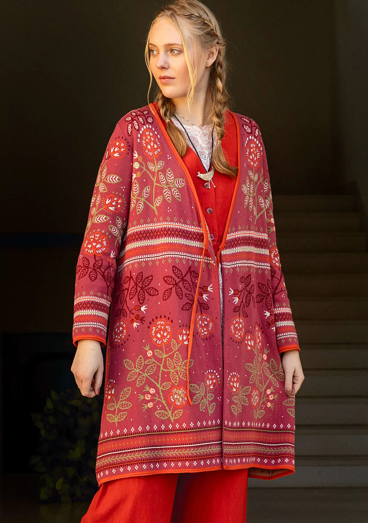 Gudrun Sjödén Wickeljacke „Lisa“ aus Bio-/Recycling-Baumwolle> Strickjacken